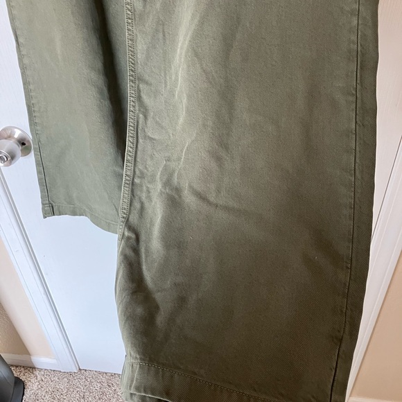 Lucky Brand Women's Olive Wide Leg Pants - Picture 6 of 8